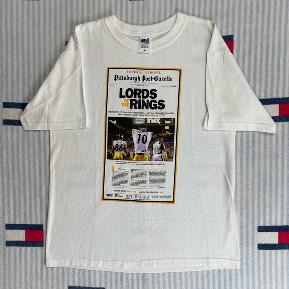 Anvil Other - Vintage 2000s Pittsburgh Steelers NFL football Super Bowl Champs tee shirt